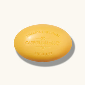 Back view of Caswell-Massey Verbena Bar Soap packaging