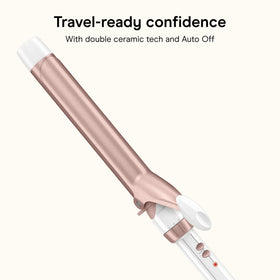 Back view of Conair curling iron with ergonomic design