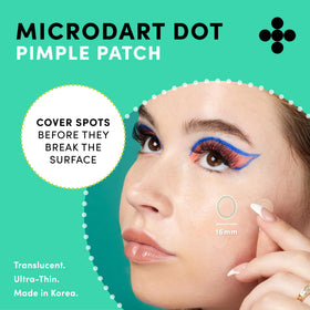 Back view of Dots for Spots Pimple Patches packaging