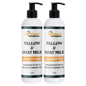 Back view of Generic Beef Tallow Conditioner 12oz bottle