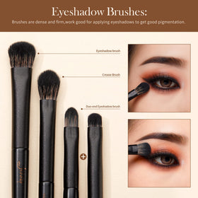 Back view of Jessup Eyeshadow Brush Set packaging