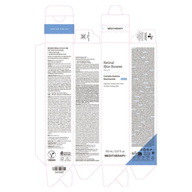 Back view of MEDITHERAPY Retinal Skin support Serum bottle