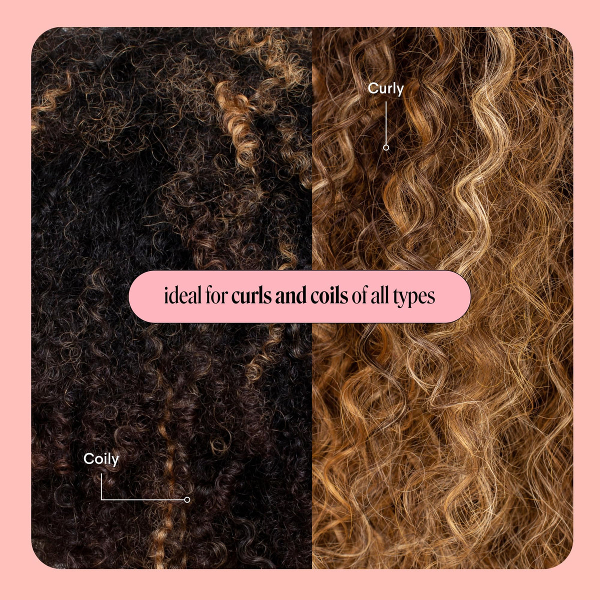 Back view of MONDAY HAIRCARE Curl Define Shampoo bottle