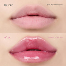 Back view of NOONI Korean Lip Oil Applefig packaging