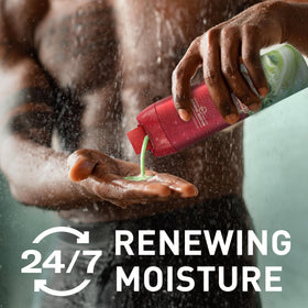 Back view of Old Spice GentleMan’s Body Wash packaging