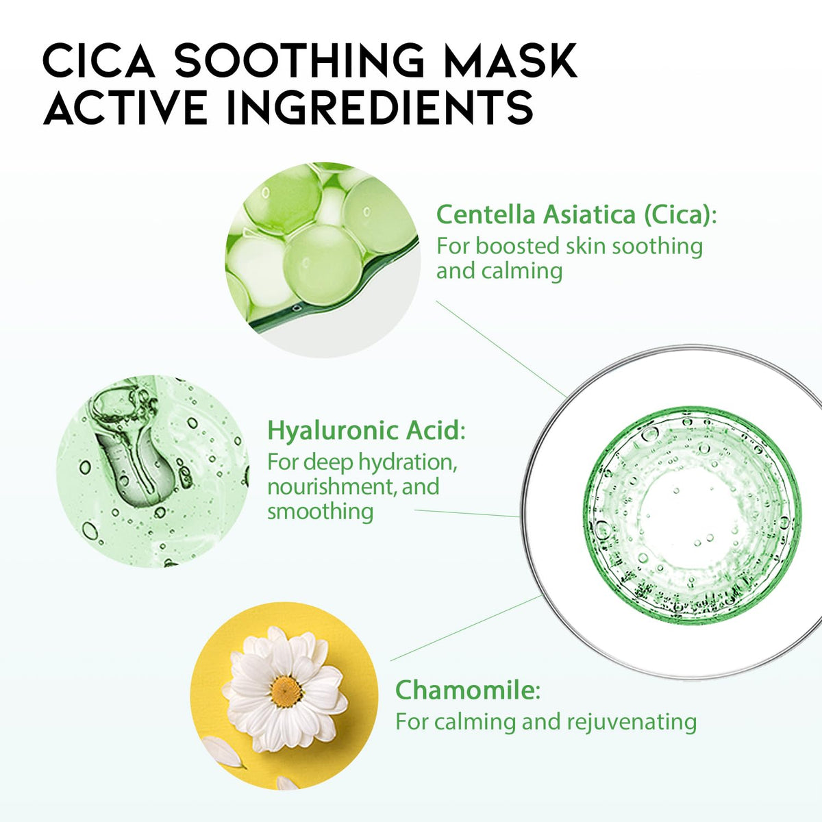 Back view of #OOTD Korean Sheet Mask packaging