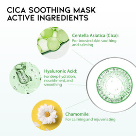 Back view of #OOTD Korean Sheet Mask packaging