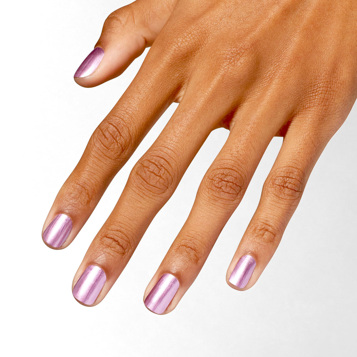 Back view of OPI Nail Lacquer Cyborn Again packaging