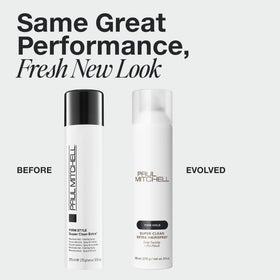 Back view of Paul Mitchell Super Clean Extra Hairspray bottle