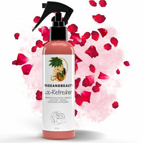 Back view of PRIDE AND BEAUTY No More Itch Spray bottle
