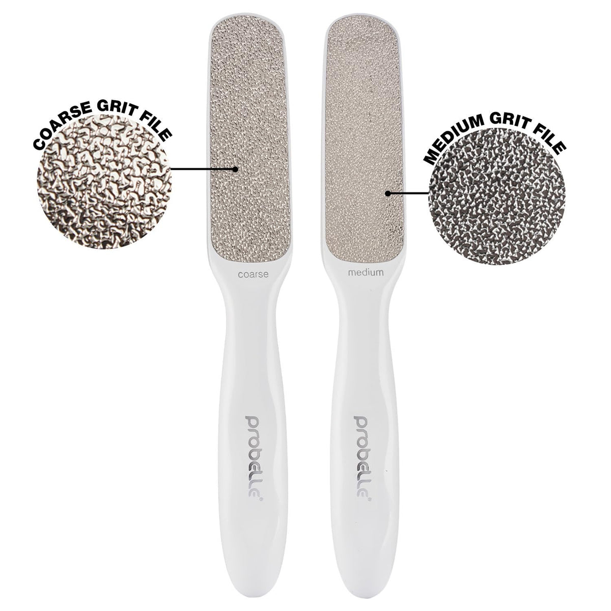 Back view of Probelle Double Sided Foot File