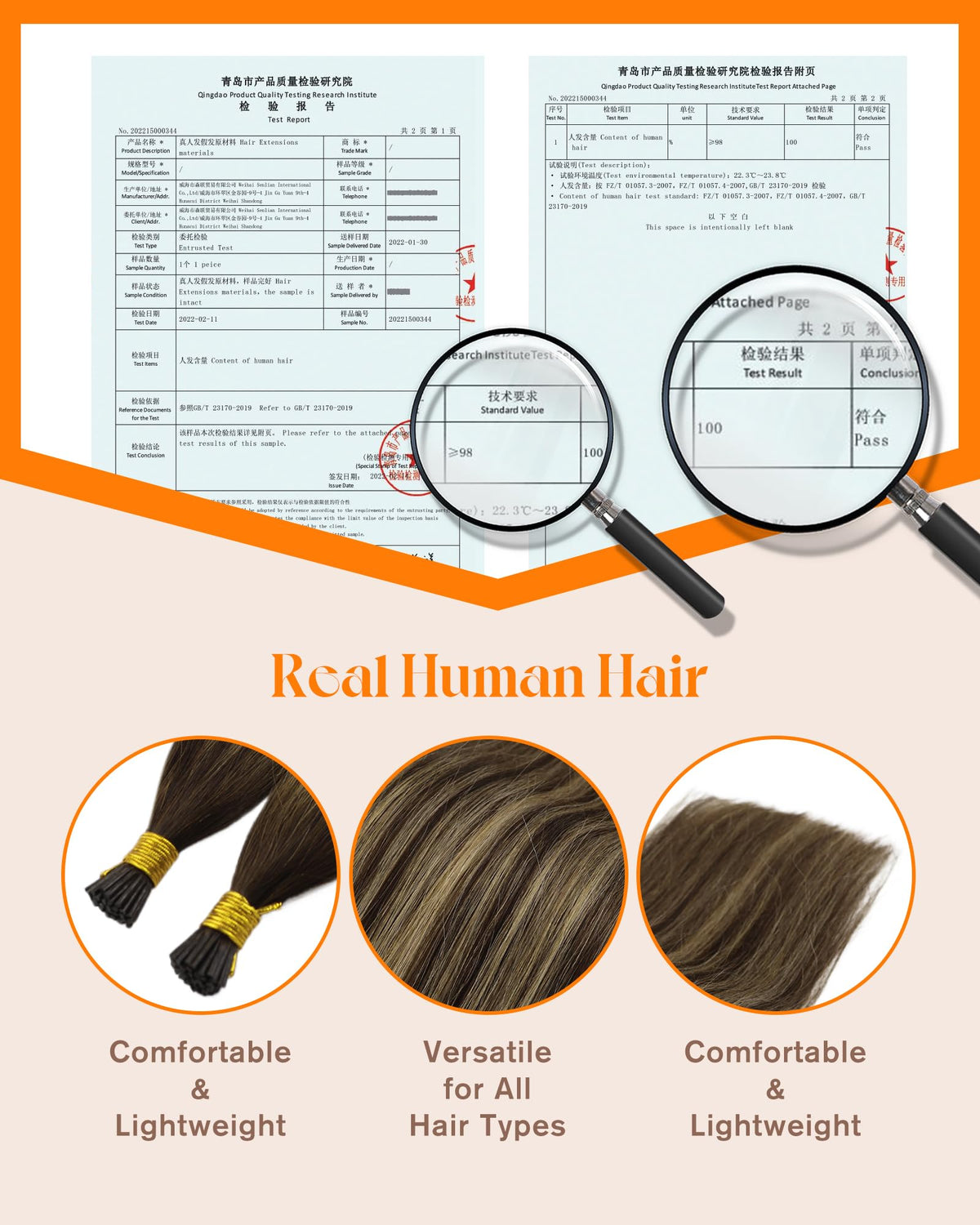 Back view of Sunny Hair Extensions displaying natural blend