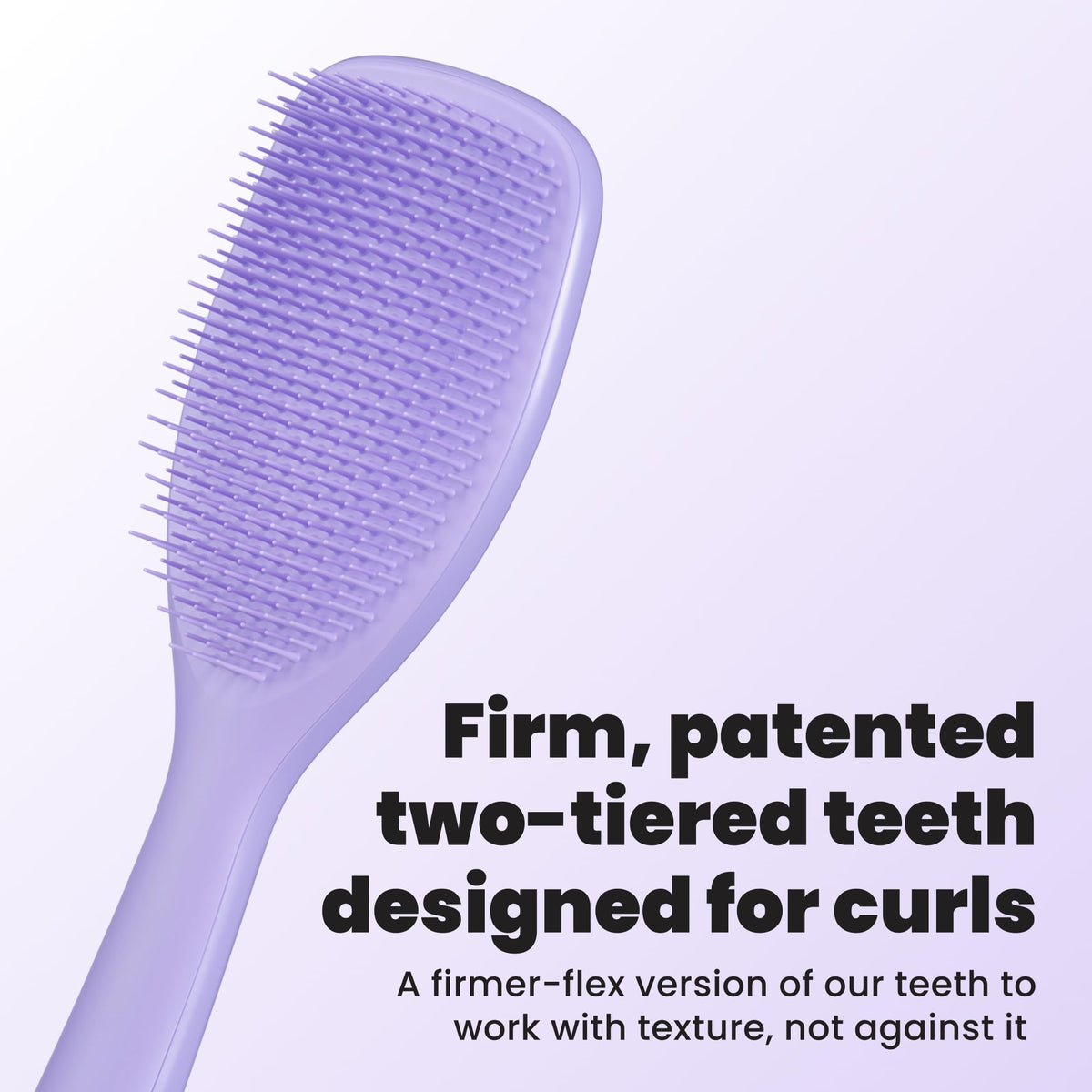Back view of TANGLE TEEZER Ultimate Detangler Curly Hair Brush