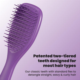 Back view of TANGLE TEEZER Ultimate Detangler Mini Hair Brush