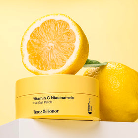 Back view of TEREZ & HONOR eye patches packaging