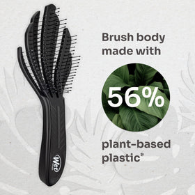 Back view of Wet Brush Go Green Curl Detangler Hair Brush