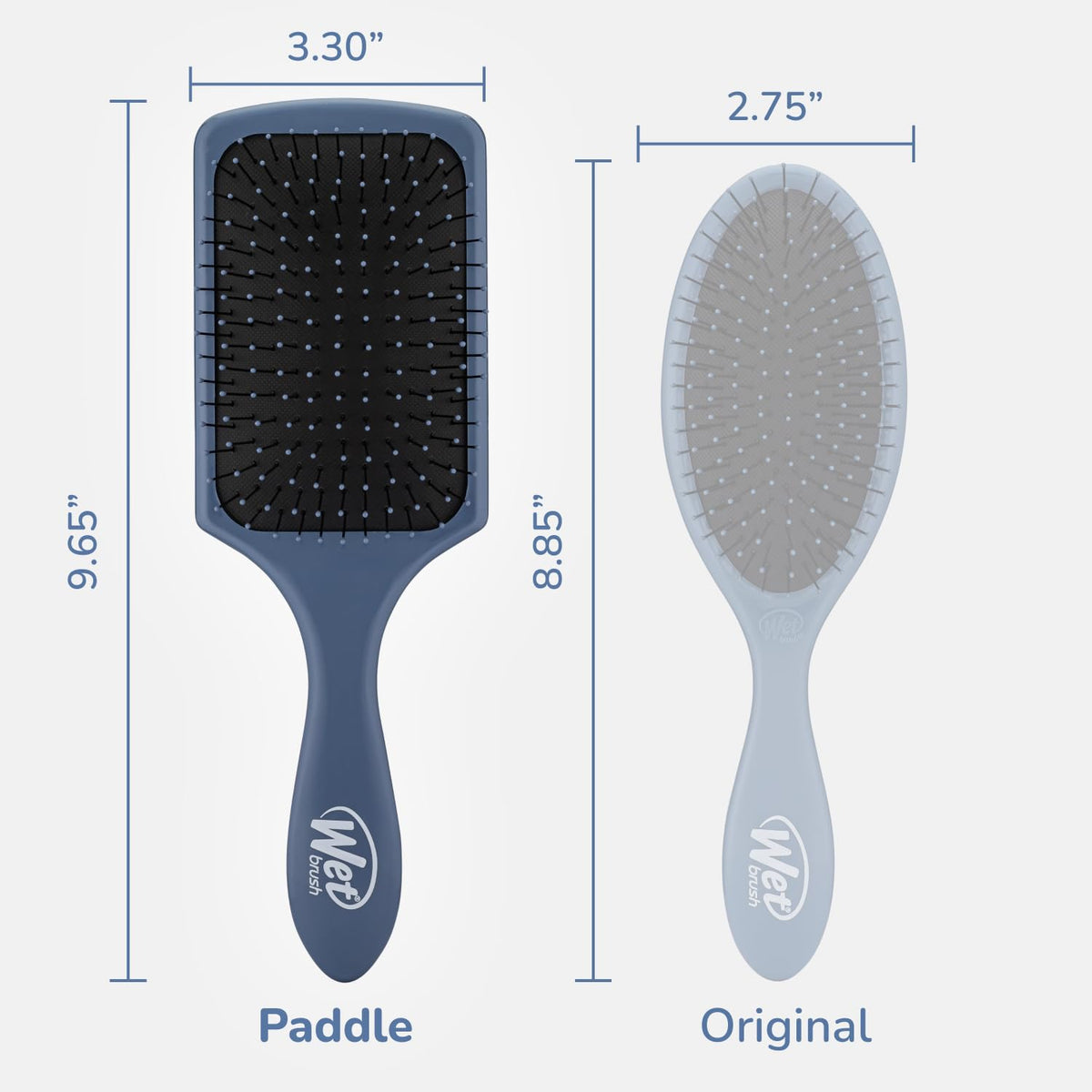 Back view of Wet Brush Paddle Detangler