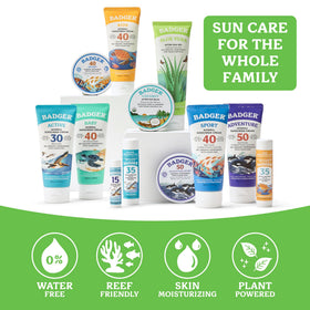 Badger Aloe Vera Gel 2-pack display
