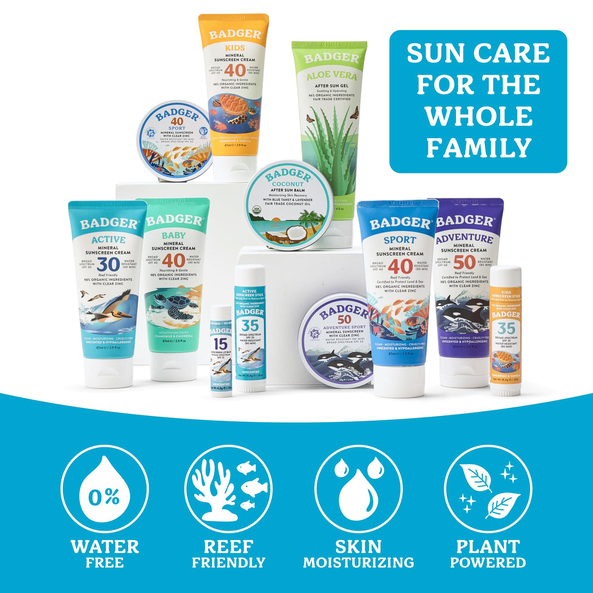 Badger Mineral Sunscreen Face Stick SPF 35 ingredients list