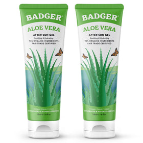 Badger Organic Aloe Vera Gel 4 fl oz front view
