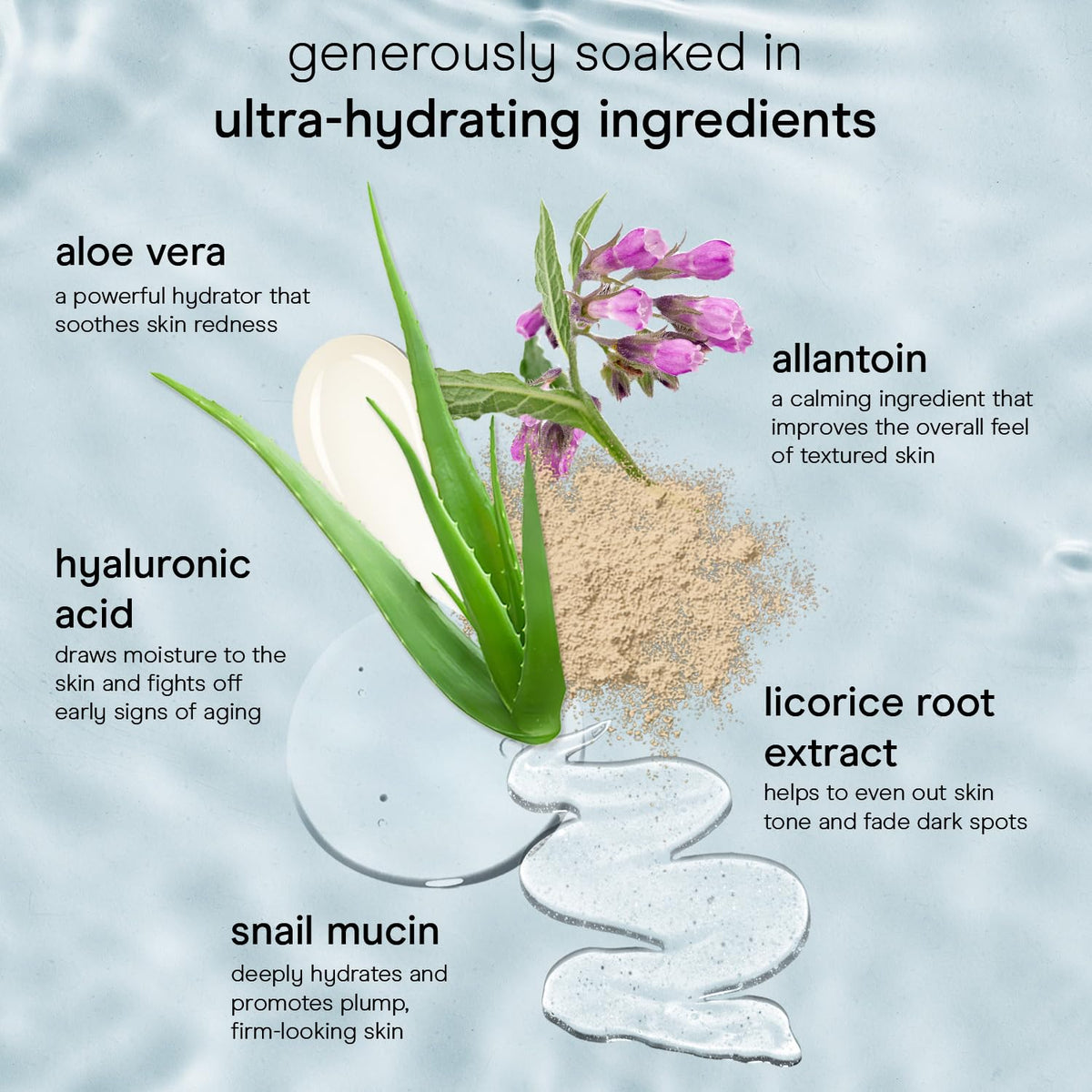 Baebody Snail Mucin Mask ingredients list
