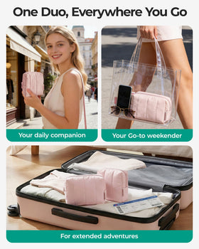 BAGSMART large bag with smooth zipper close-up