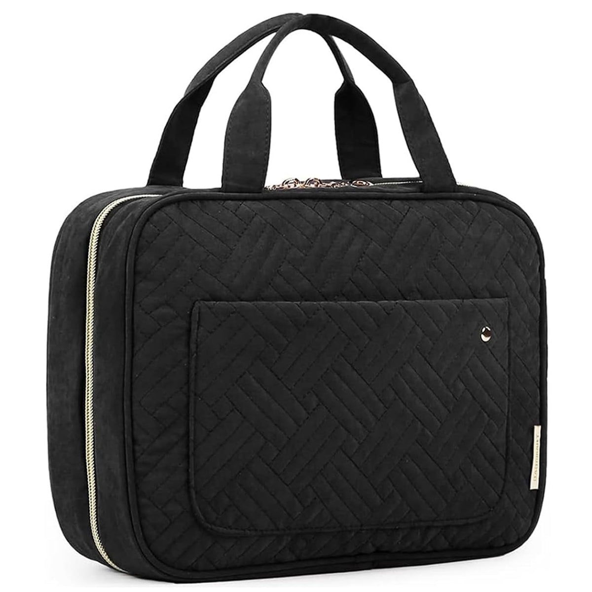 BAGSMART large toiletry bag open view with compartments