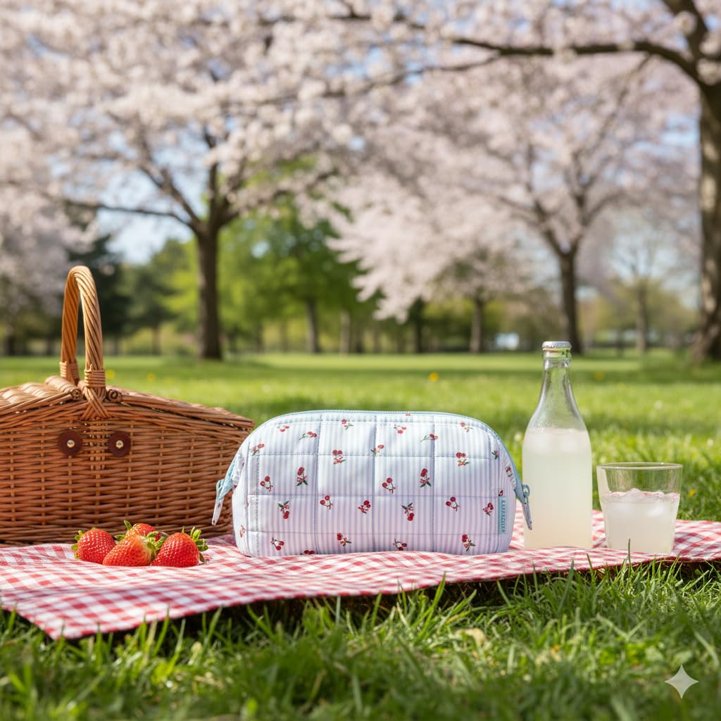 BAGSMART Makeup Bag in a lifestyle setting