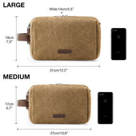 BAGSMART Toiletry Bag dimensions and packaging details