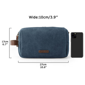 BAGSMART Toiletry Bag displayed against a travel backdrop