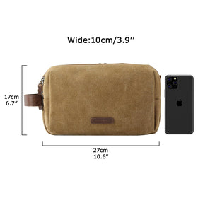 BAGSMART Toiletry Bag displayed with travel accessories