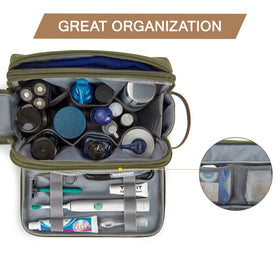 BAGSMART Toiletry Bag showing large capacity and organization