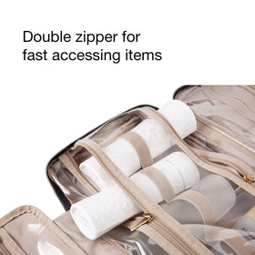 BAGSMART Toiletry Bag showing water-resistant material