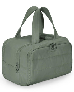 BAGSMART Travel Toiletry Bag Haze Green front view