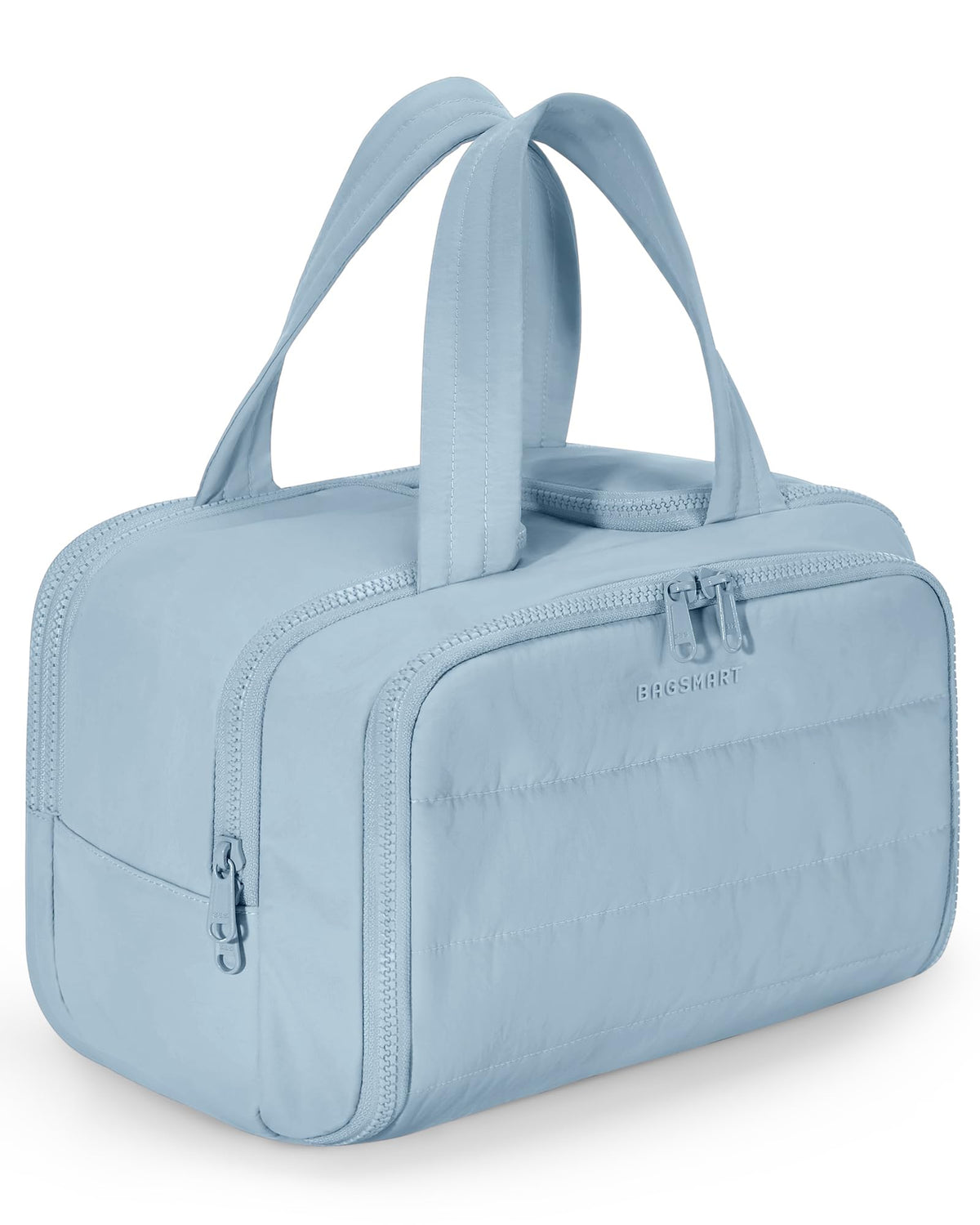 BAGSMART Travel Toiletry Bag in Horizon Blue front view