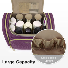 BAGSMART Travel Toiletry Bag with detachable shoulder strap