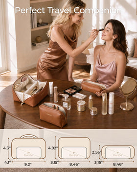 BAGSMART vegan leather exterior close-up