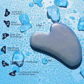 BAIMEI Gua Sha tool for lifting and sculpting the jawline