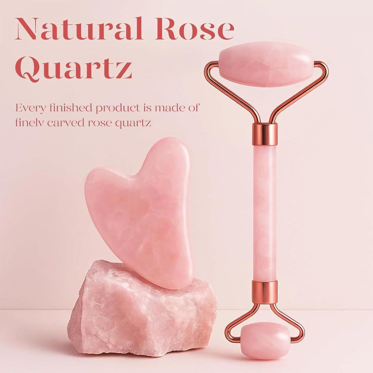 BAIMEI Gua Sha tool in pink color