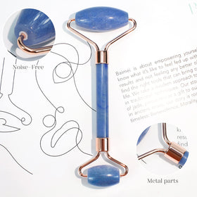 BAIMEI Gua Sha tool with natural jade finish