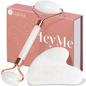 BAIMEI IcyMe Jade Roller front view