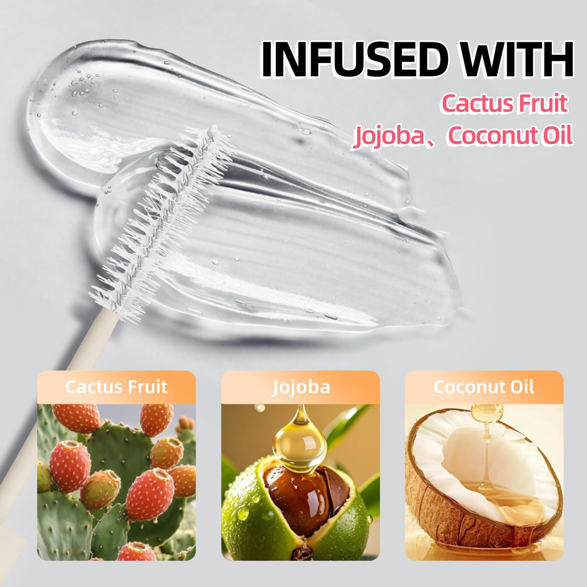 BAISEN DIARY Hair Cactus Fruit 3-in-1 stick in travel bag