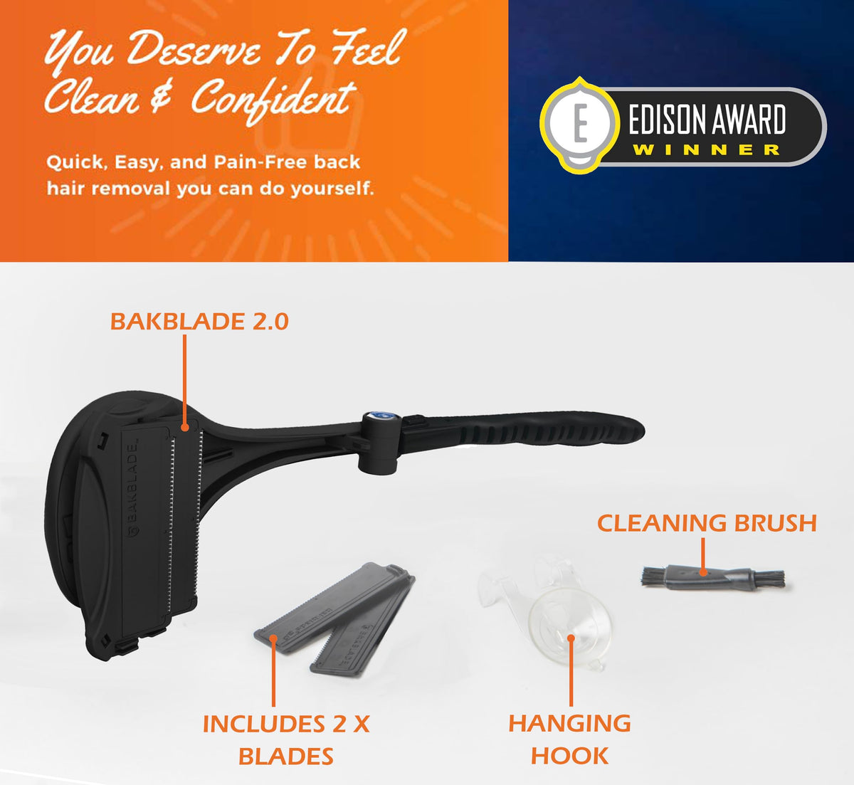 BAKBLADE 2.0 PLUS packaging