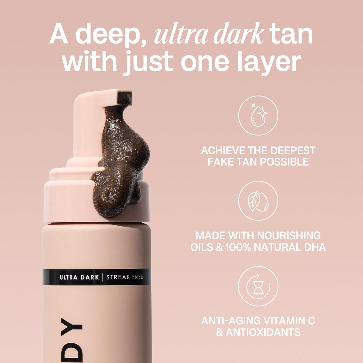 BALI BODY Ultra Dark Self Tanner Mousse packaging