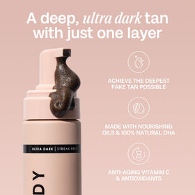 BALI BODY Ultra Dark Self Tanner Mousse packaging