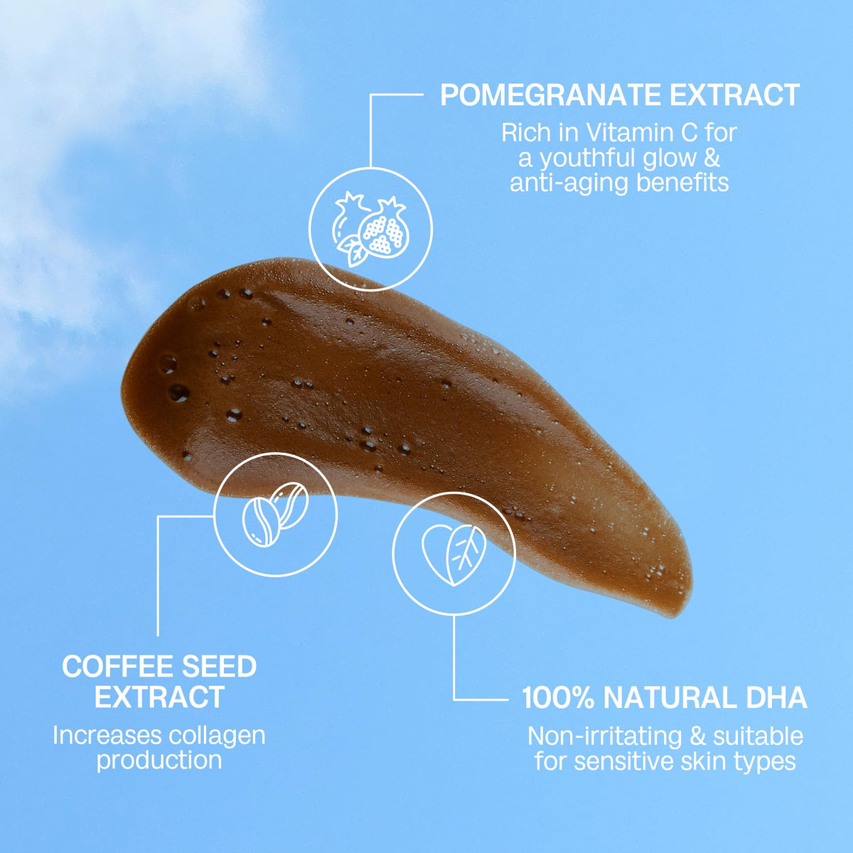 BALI BODY Ultra Dark Self Tanner Mousse texture close-up
