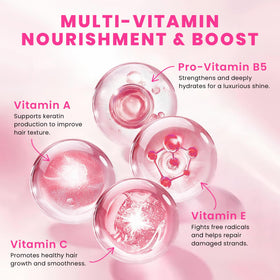 Bali Secret Hair Oil Capsules on a wooden surface