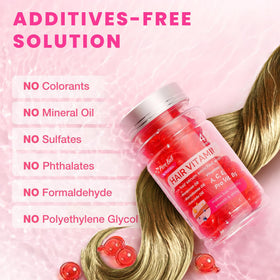 Bali Secret Hair Oil Capsules packaging details