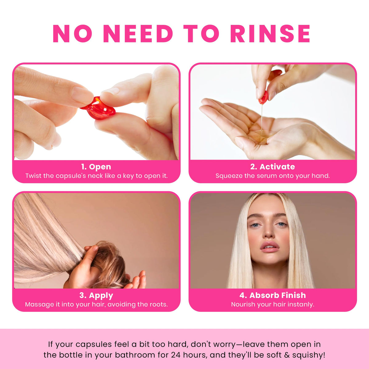 Bali Secret Hair Oil Capsules with a soft towel and hairbrush