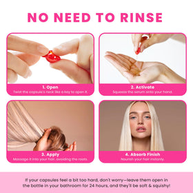 Bali Secret Hair Oil Capsules with a soft towel and hairbrush